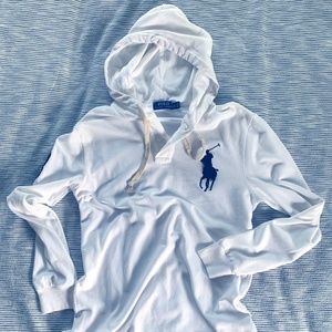 Polo Ralph Lauren Big Pony Mesh Rugby Hoodie